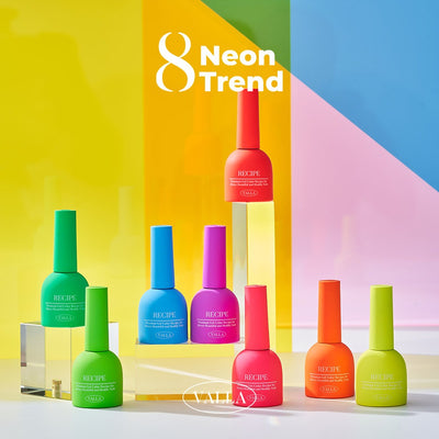 VALLA Neon Trend Collection 8pcs | Valla