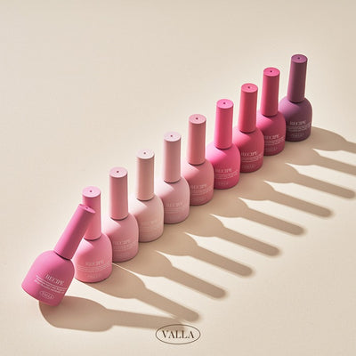 VALLA Solid gel Cool pink collection | Valla