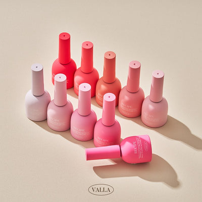 VALLA Solid gel Coral Pink collection | Valla