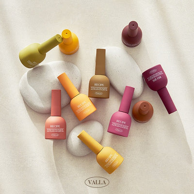VALLA Solid gel Khaki brown collection | Valla