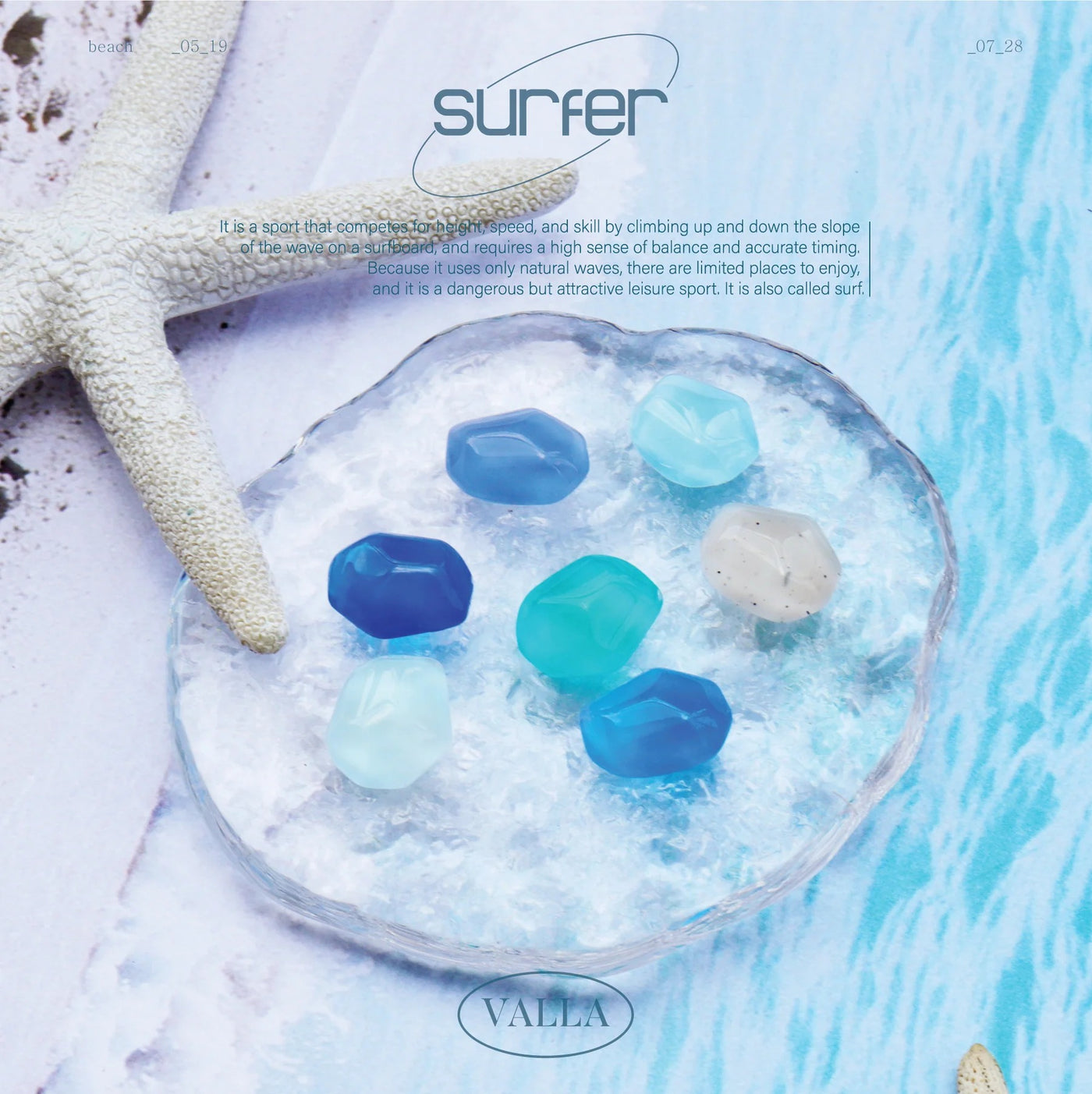 VALLA Surfer Collection 7 pcs set | Valla