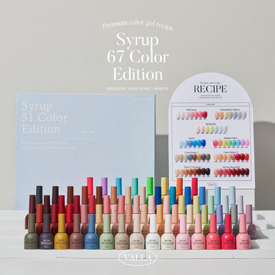 VALLA Syrup 67 Color Edition 67pcs set | Valla