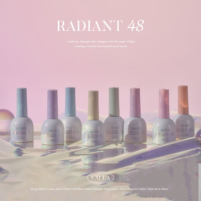 VALLA Glitter RADIANT 48 Edition 1 Syrup Glitter set | Valla