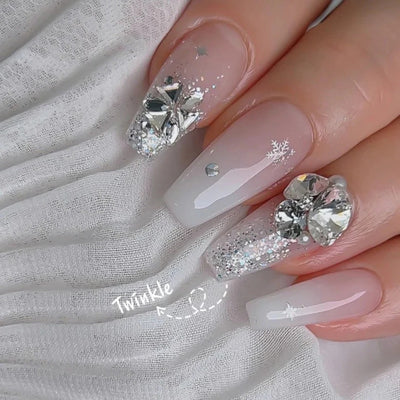 Glitter Gel Dress Nailbayo DOI | Nailbayo