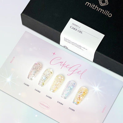 Flake Cakegel Series 2 Glitter (5 kleuren - CA81-85) | Mithmillo