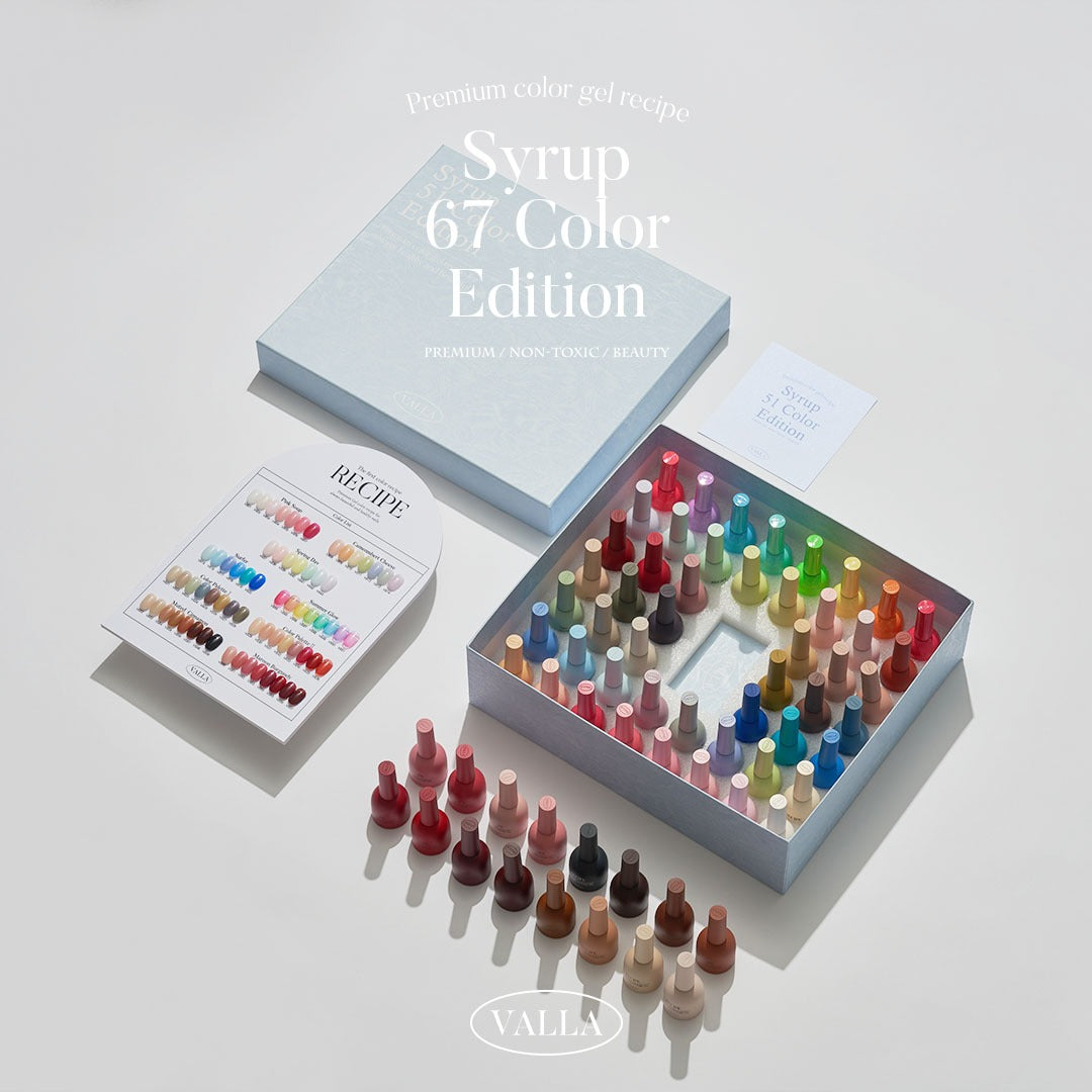 VALLA Syrup 67 Color Edition 67pcs set | Valla