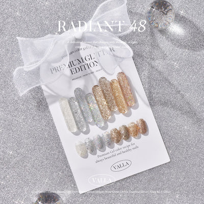 VALLA Glitter RADIANT 48 Edition Full SET 48pcs | Valla