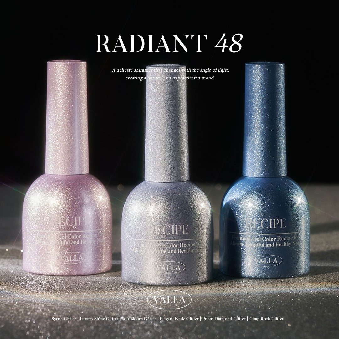 VALLA RADIANT 48 Edition 5 Prism Diamond Glitter Full set | Valla