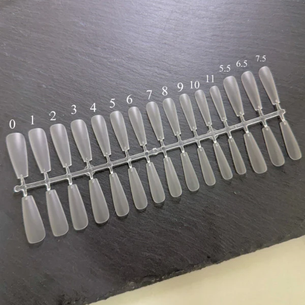 RIPOSO Just 10 Tip Matte Coffin slim Long 300 pcs | Risposo