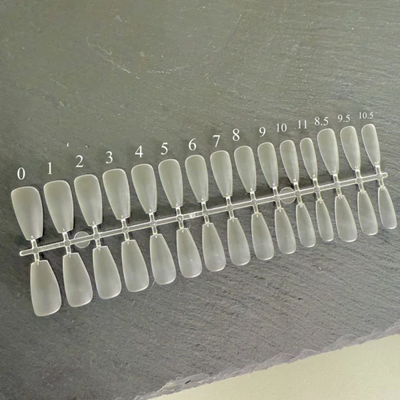 RIPOSO Just 10 Tip Matte Coffin medium 300 pcs | Risposo