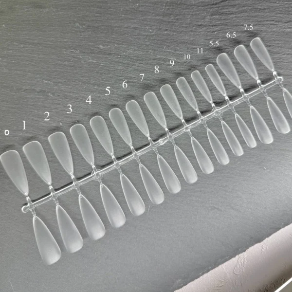 RIPOSO Just 10 Tip Matte Stiletto slim Long 300 pcs | Risposo