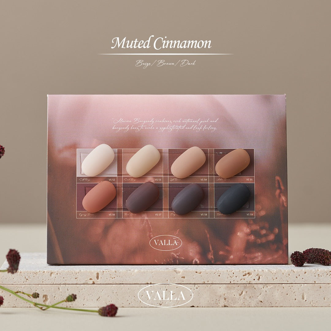 VALLA Muted Cinnamon Collection 8pcs | Valla