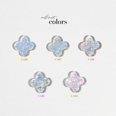 Cakegel Series 3 Glitter (5 kleuren - CA86-90) | Mithmillo