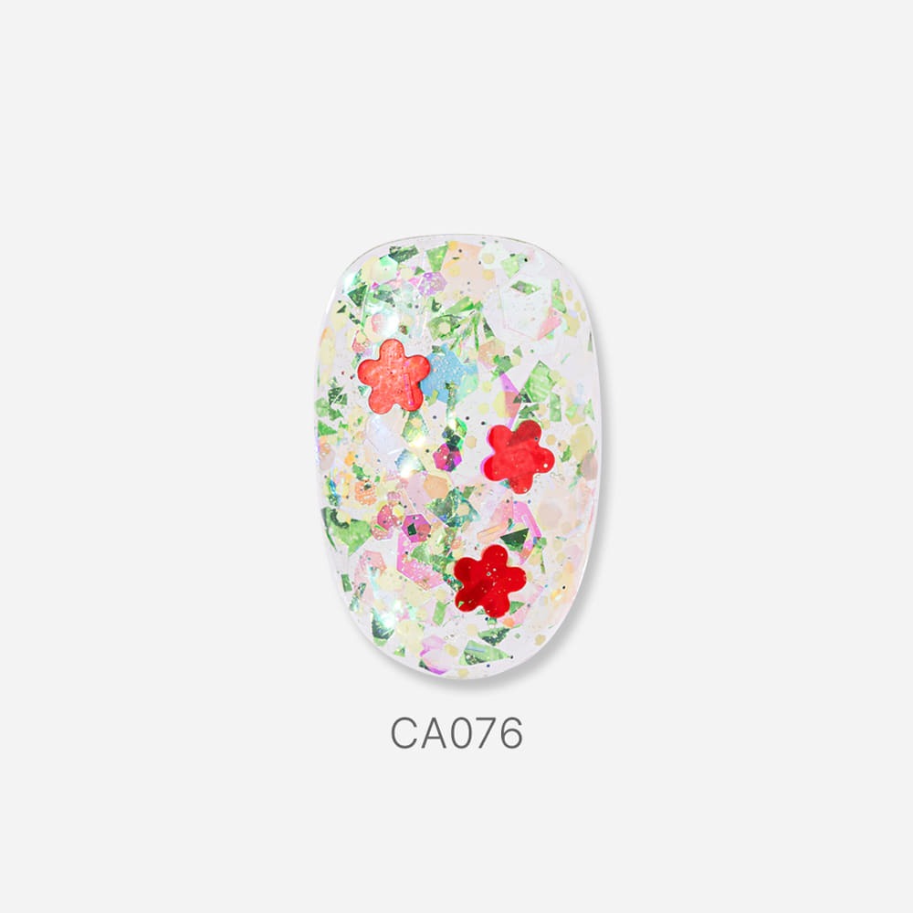 Flower Cakegel Series 1 Glitter (5 kleuren - CA76-80) | Mithmillo