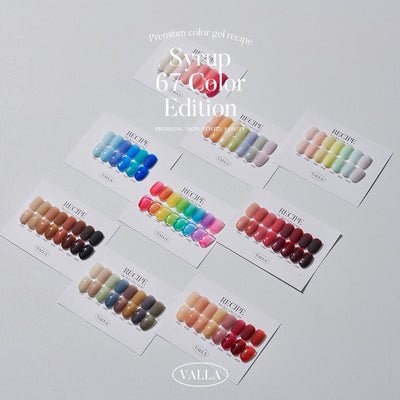 VALLA Syrup 67 Color Edition 67pcs set | Valla