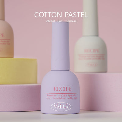 VALLA Cotton Pastel Collection 8pcs | Valla