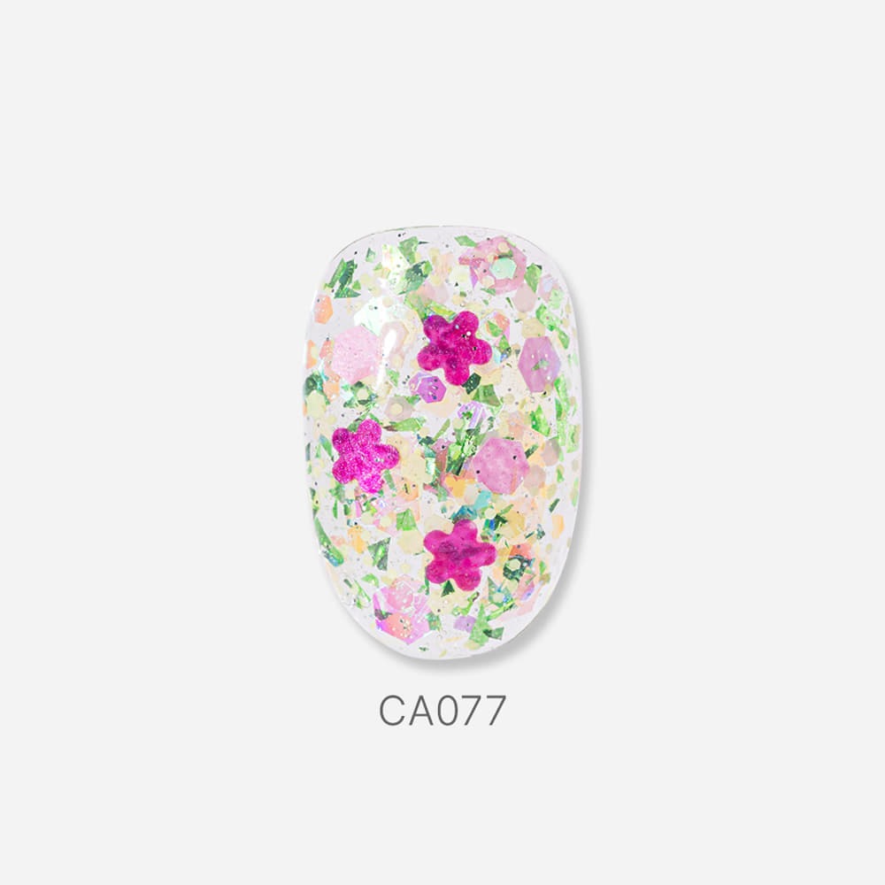 Flower Cakegel Series 1 Glitter (5 kleuren - CA76-80) | Mithmillo