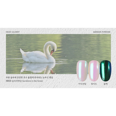 FIOTE High-Glossy Mirror Powder HI03 | Fiote