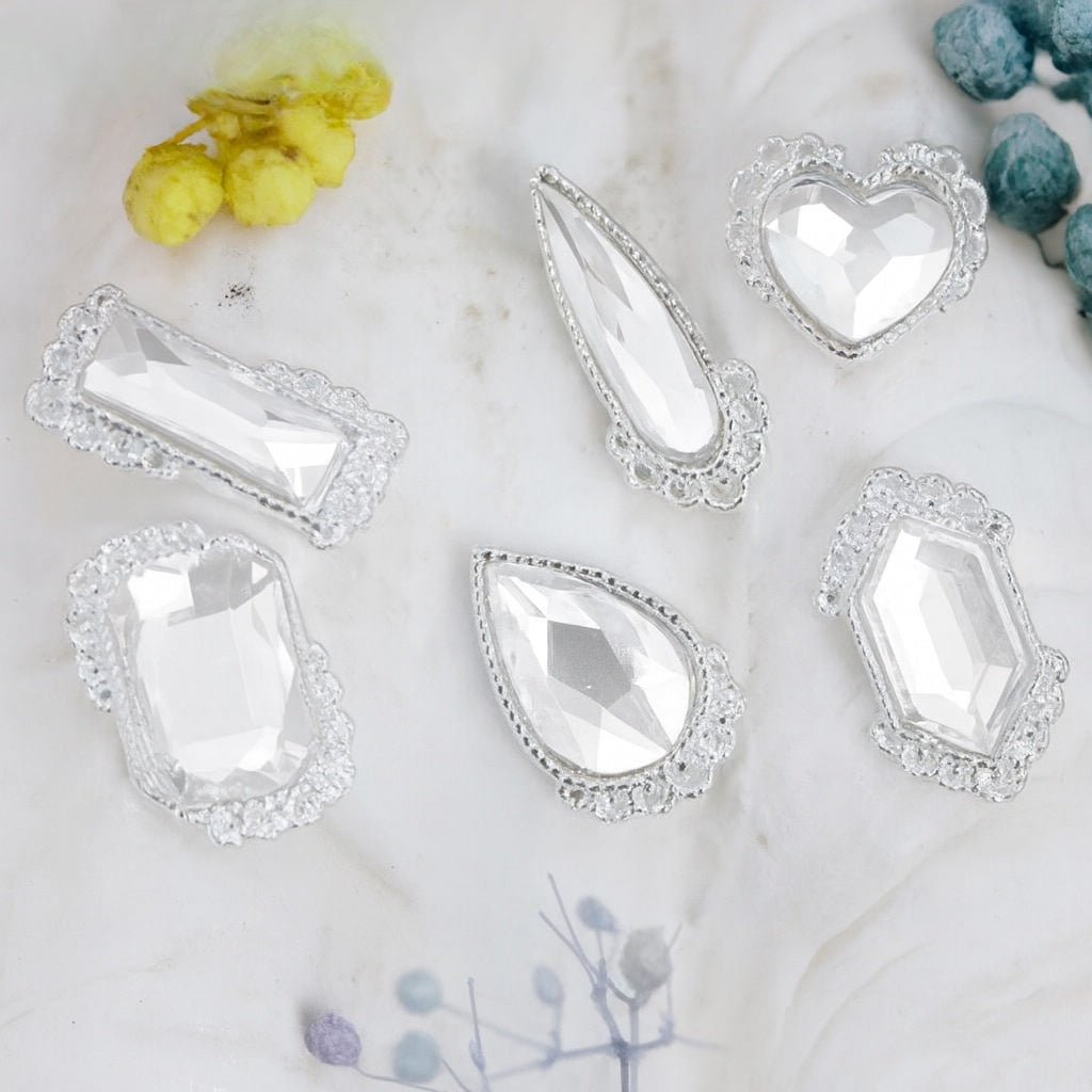 Make.N Corner Lace Swarovski Frame Parts Gold en Silver | Make.N