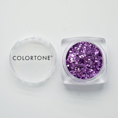 Purple Haze - Medium Mix Glitter Potje | Colortone