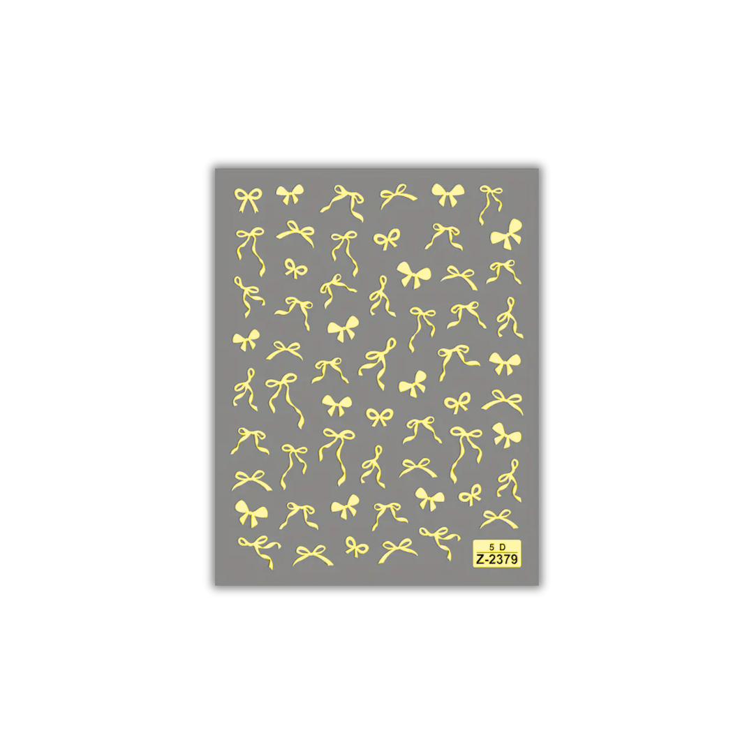 Mini strikjes stickers Gold | The BLOOOM