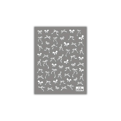 Mini strikjes stickers White | The BLOOOM