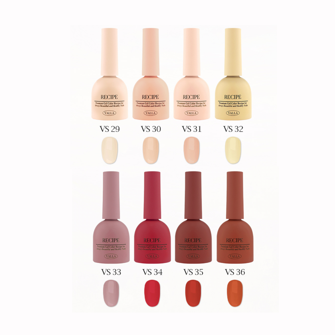 VALLA Color Palette 2 Collection 8 pcs set | Valla