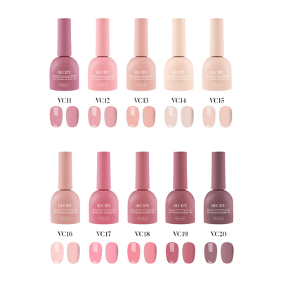 VALLA Solid gel Cool pink collection | Valla