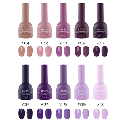 VALLA Solid gel Purple collection | Valla