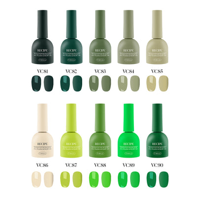 VALLA Solid gel Green collection | Valla