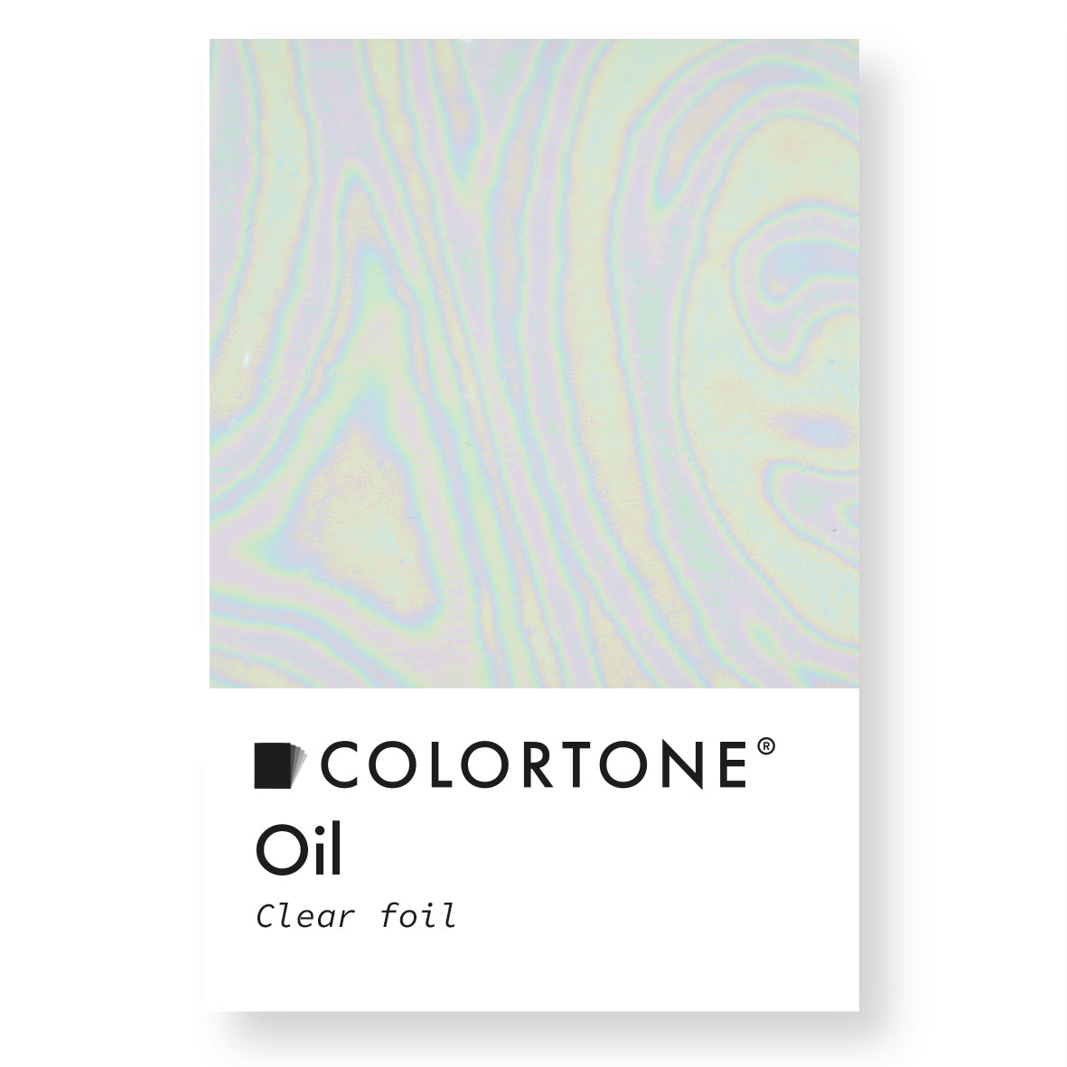 Clear Oil Foil - Multicolor