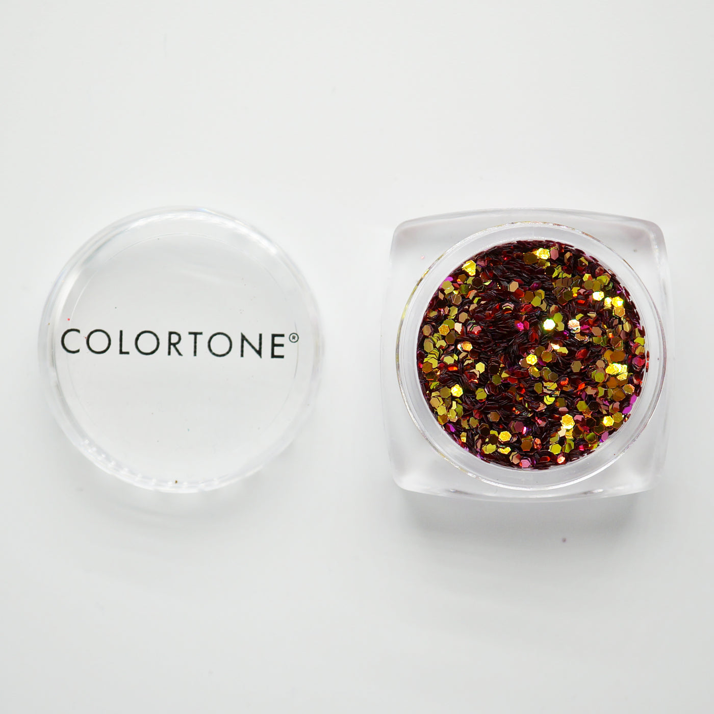 Cotton Candy - Medium Gradient Glitter Potje | Colortone