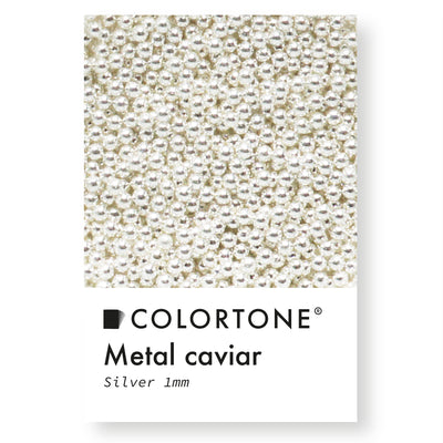 Metal Caviar 1 mm - Zilver | Colortone