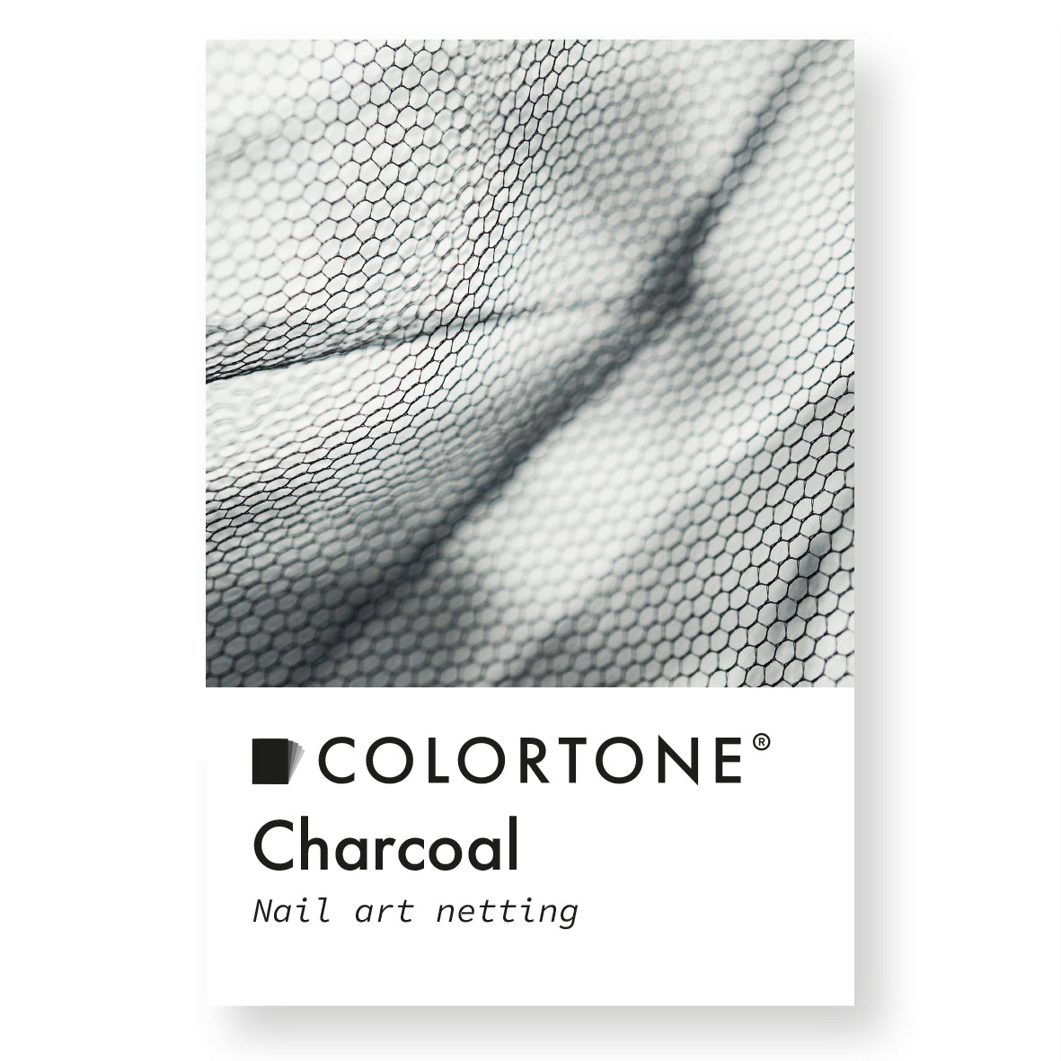 Nail art netting - CHARCOAL | The Blooom