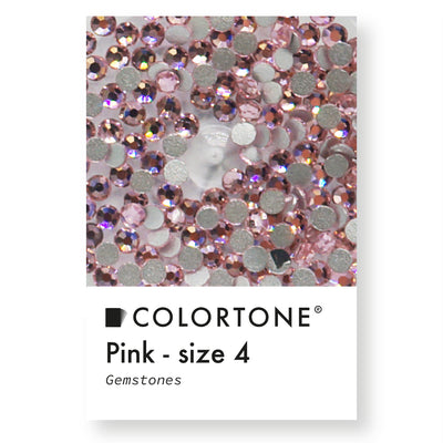 Pink Gemstones - Size 4