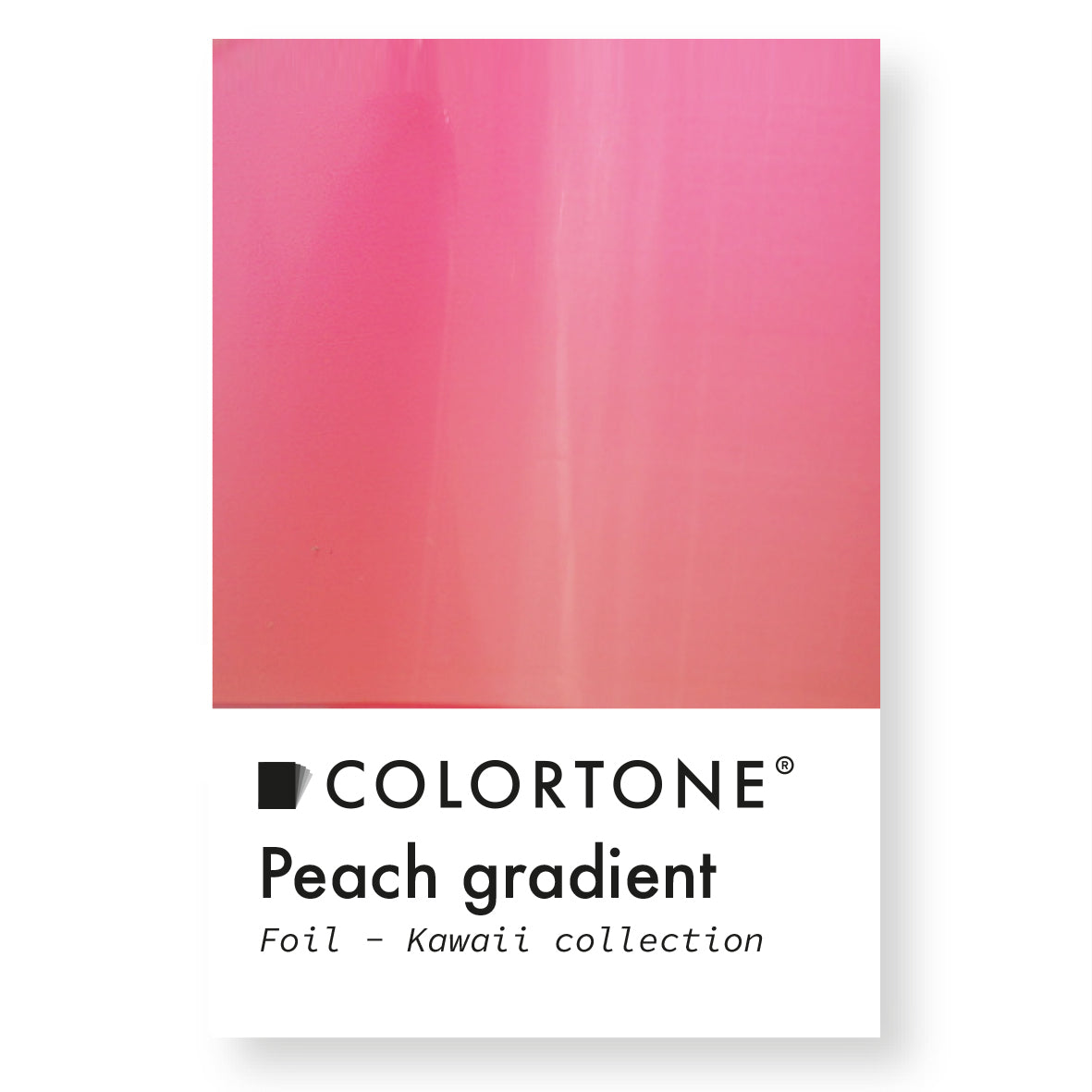 Peach Gradient Foil - Multicolor | Colortone