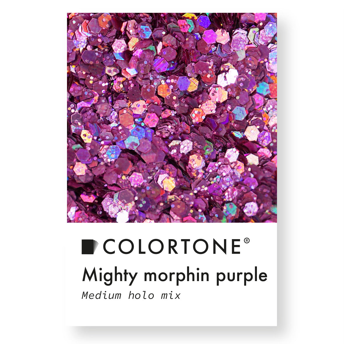 Mighty Morphin Purple - Medium Holo Mix
