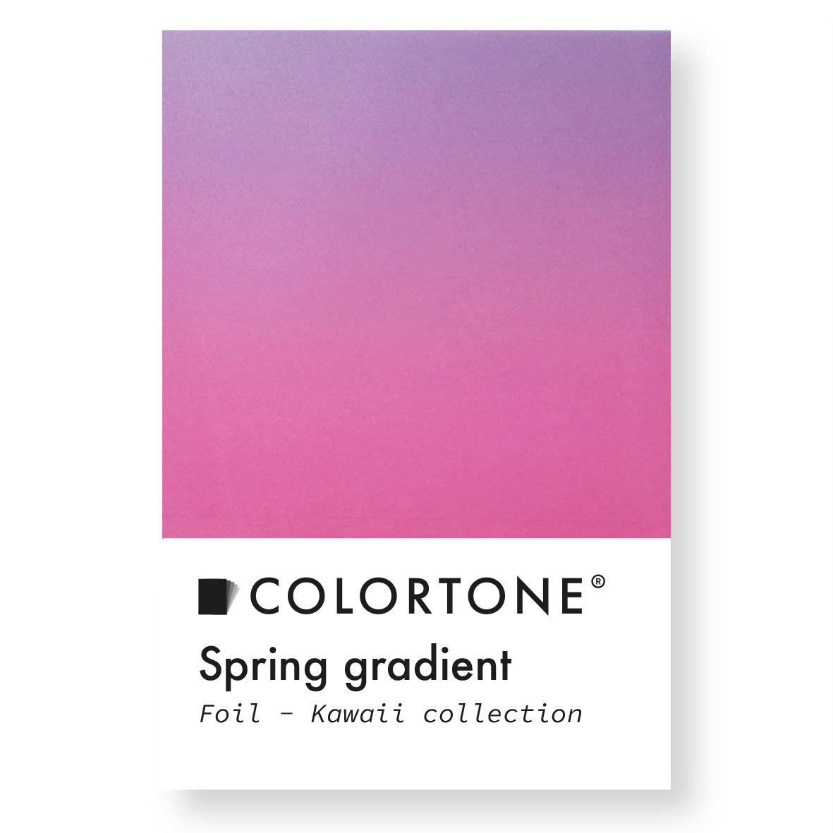 Spring Gradient Foil - Multicolor