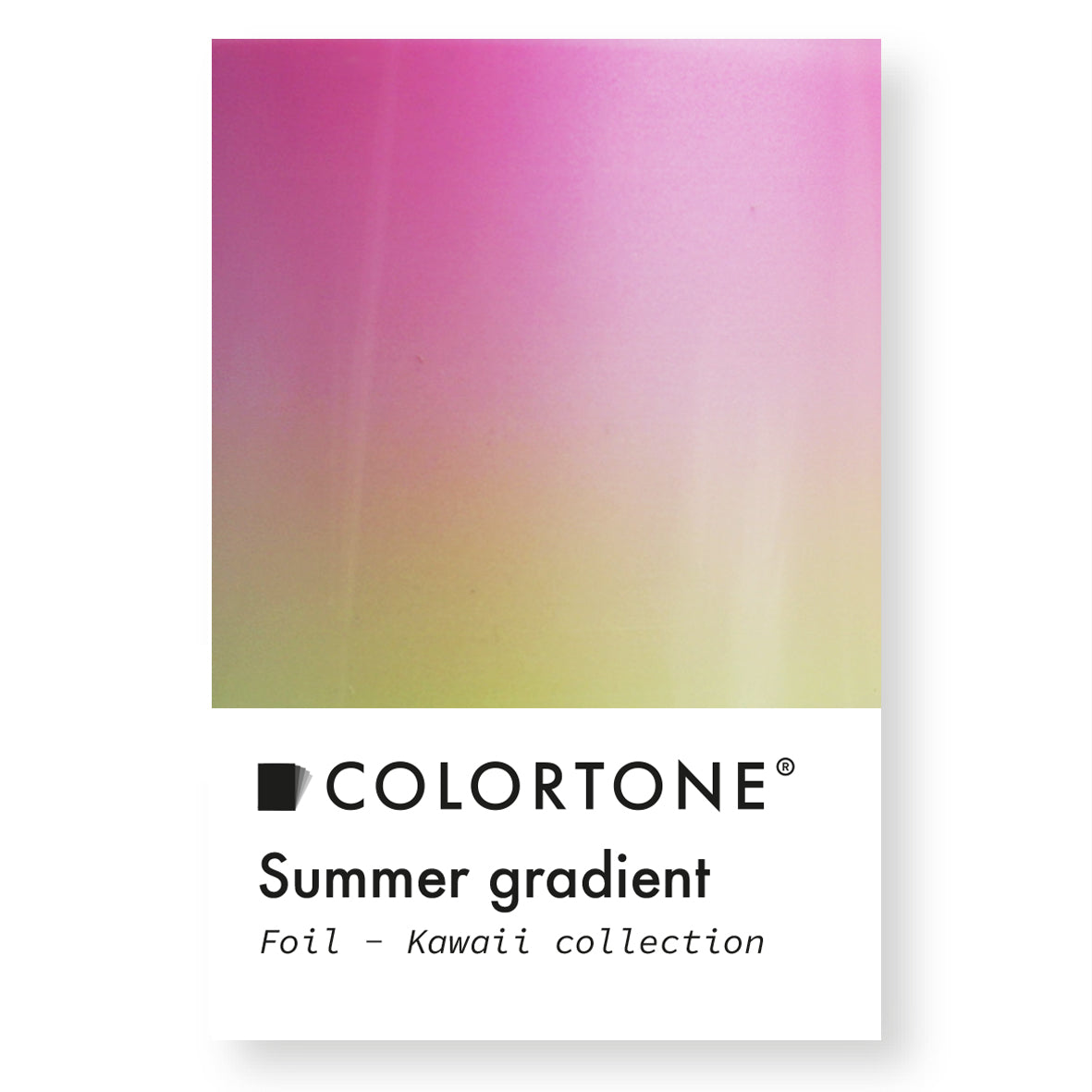 Summer Gradient Foil - Multicolor