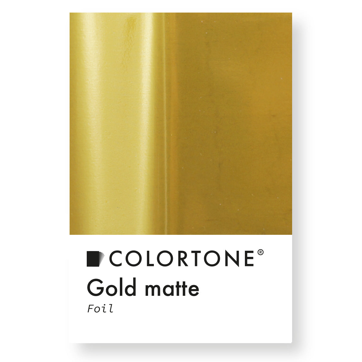 Gold Matte Foil - Goud | Colortone