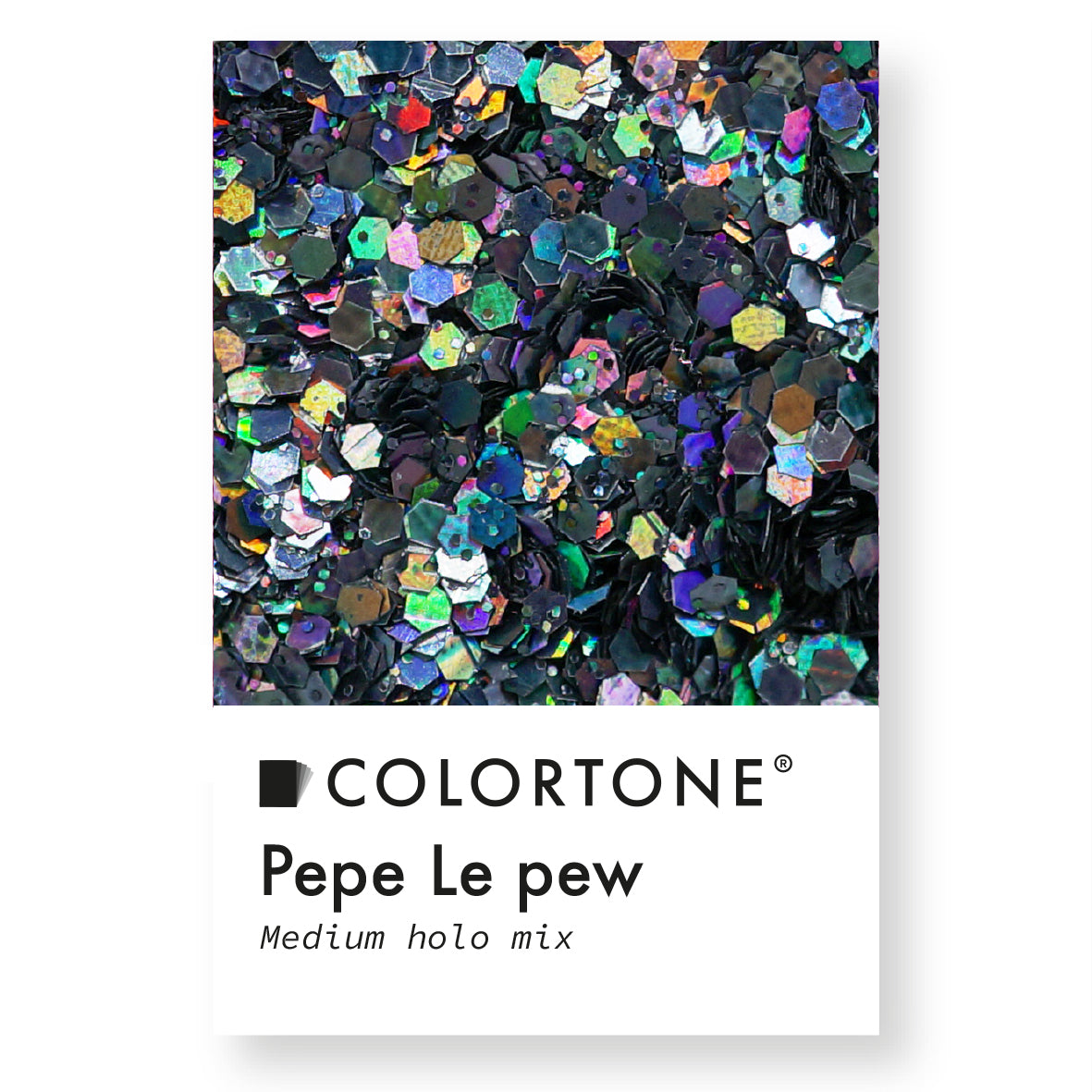 Pepe Le Pew - Medium Holo Mix Glitter
