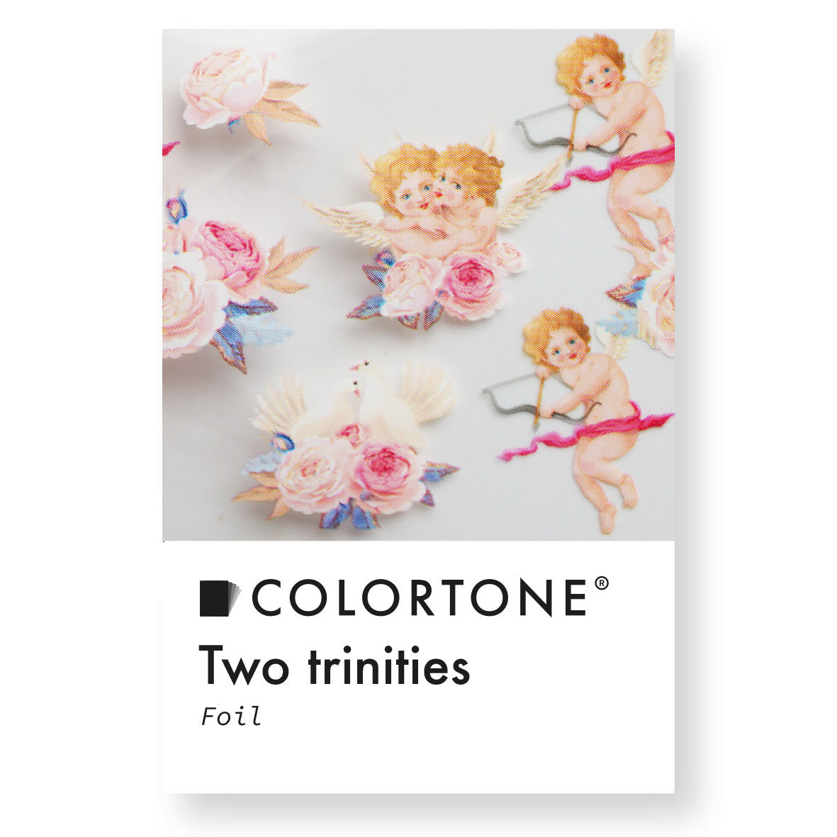 Clear Two Trinities Foil - Multicolor