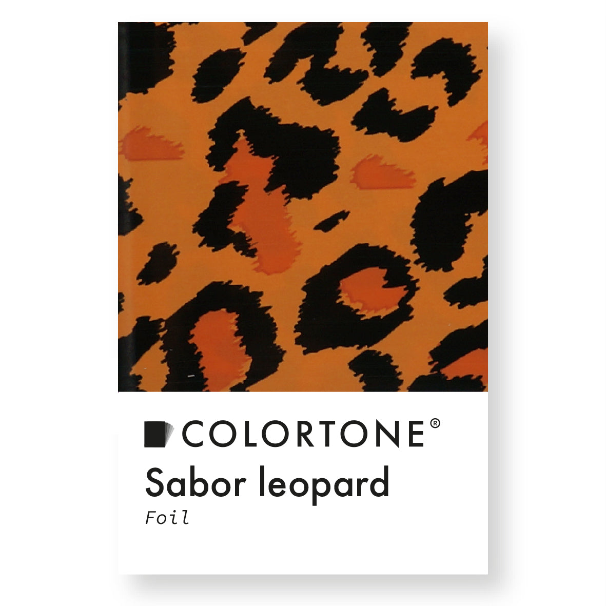 Sabor Leopard Foil - Multicolor