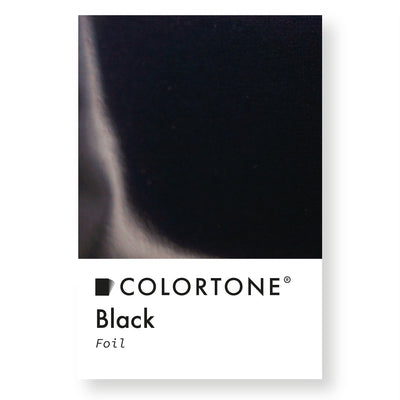 Black Foil - Zwart | Colortone