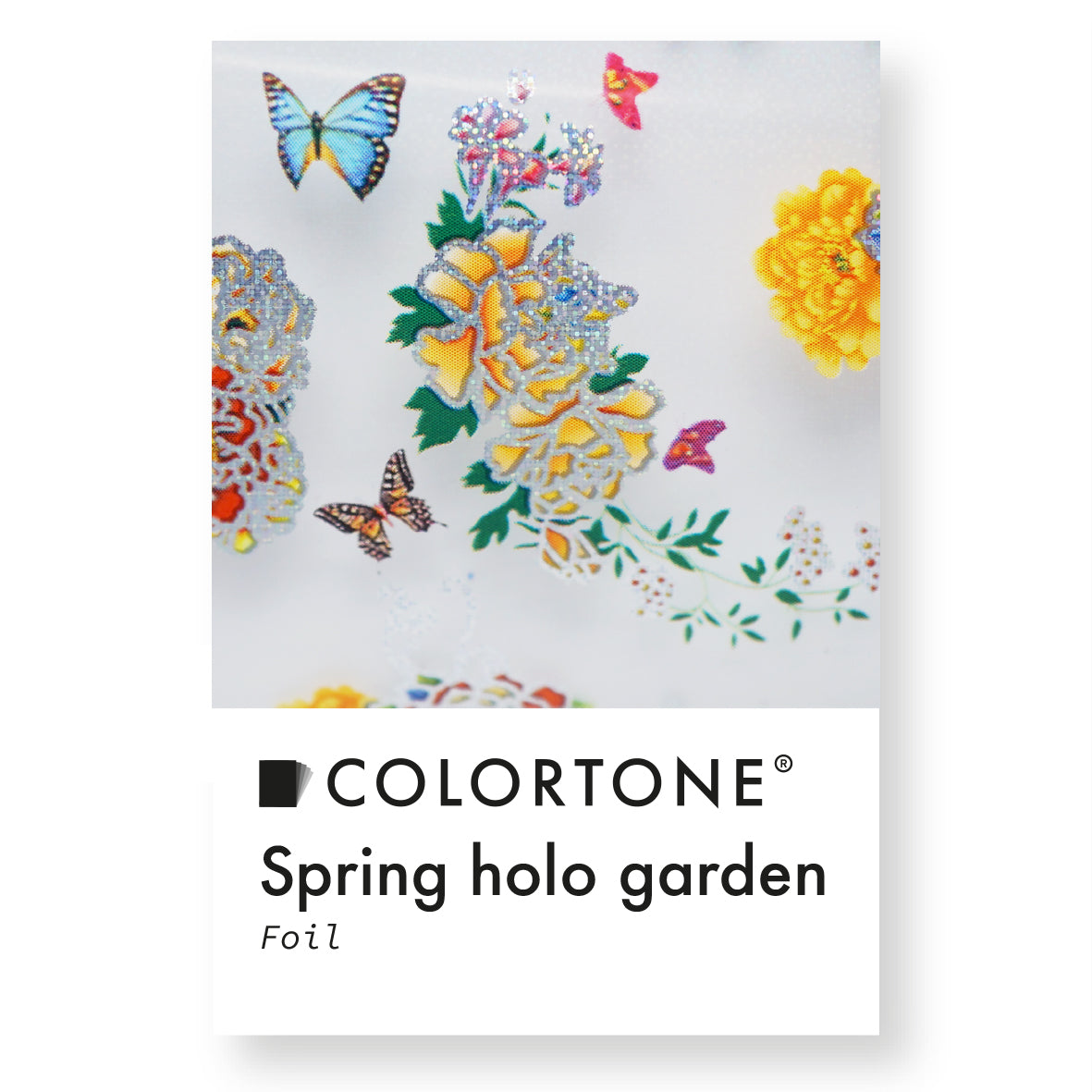 Clear Spring Holo Garden Foil - Multicolor