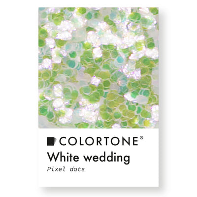 White Wedding - Pixel Dots | Colortone