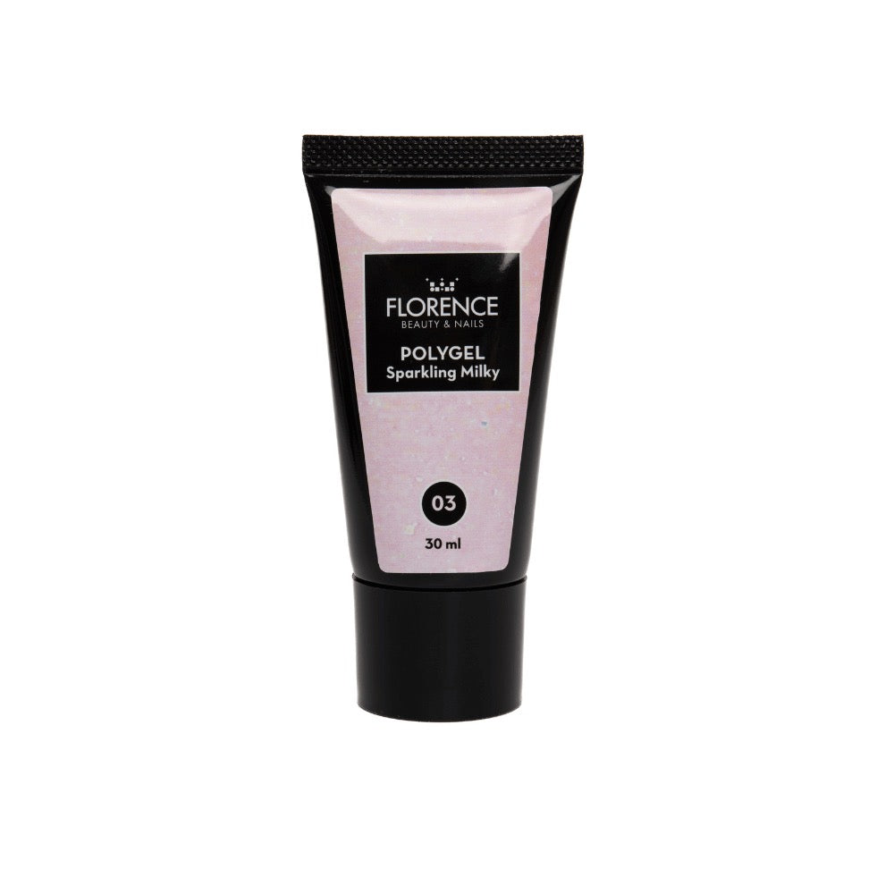 Polygel Sparkling Milky - 3