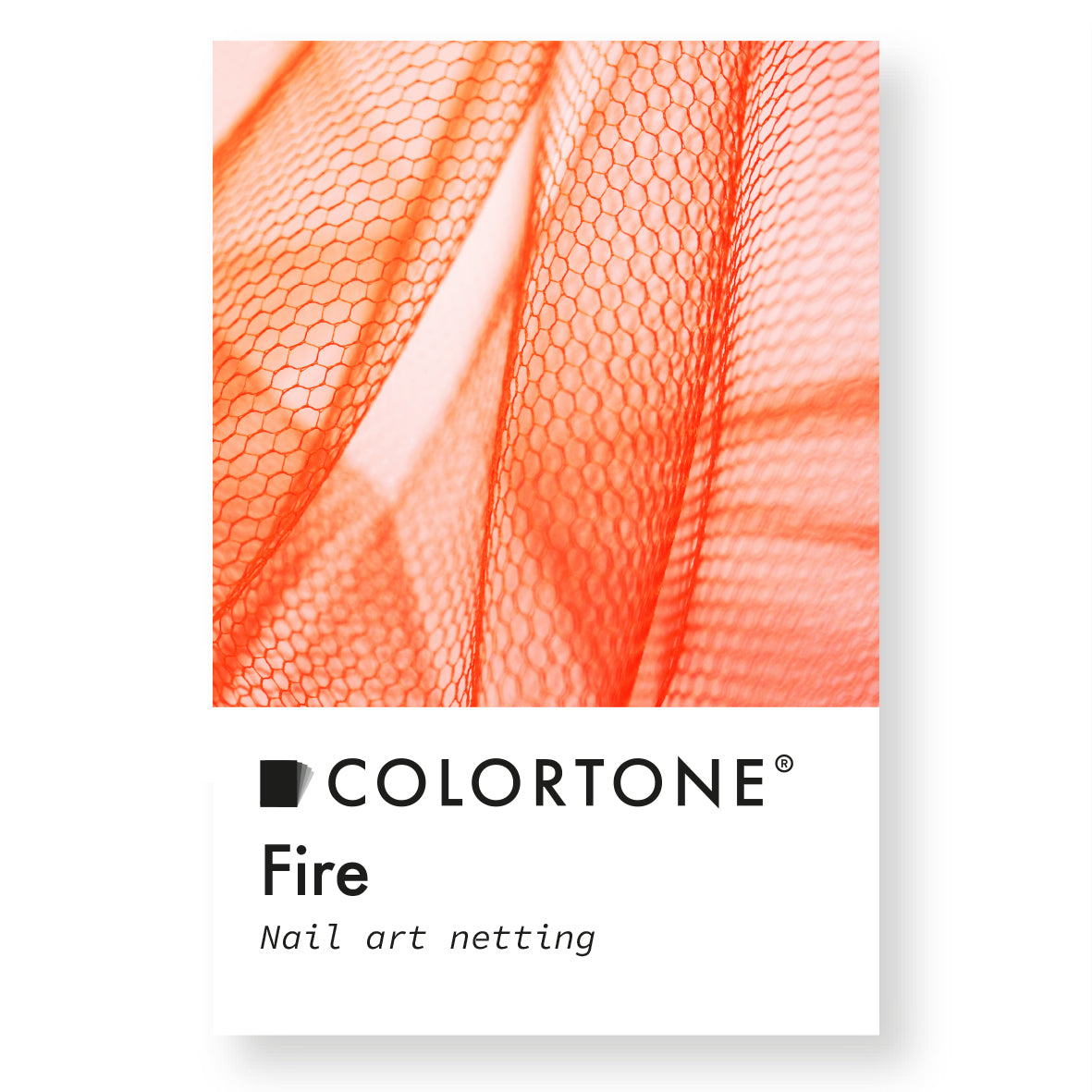 Nail art netting - FIRE | The Blooom