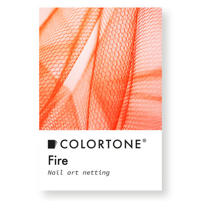 Nail art netting - FIRE | The Blooom