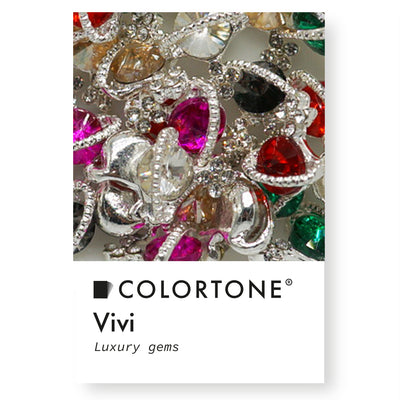 Vivi Silver Luxury Gems - Multicolor